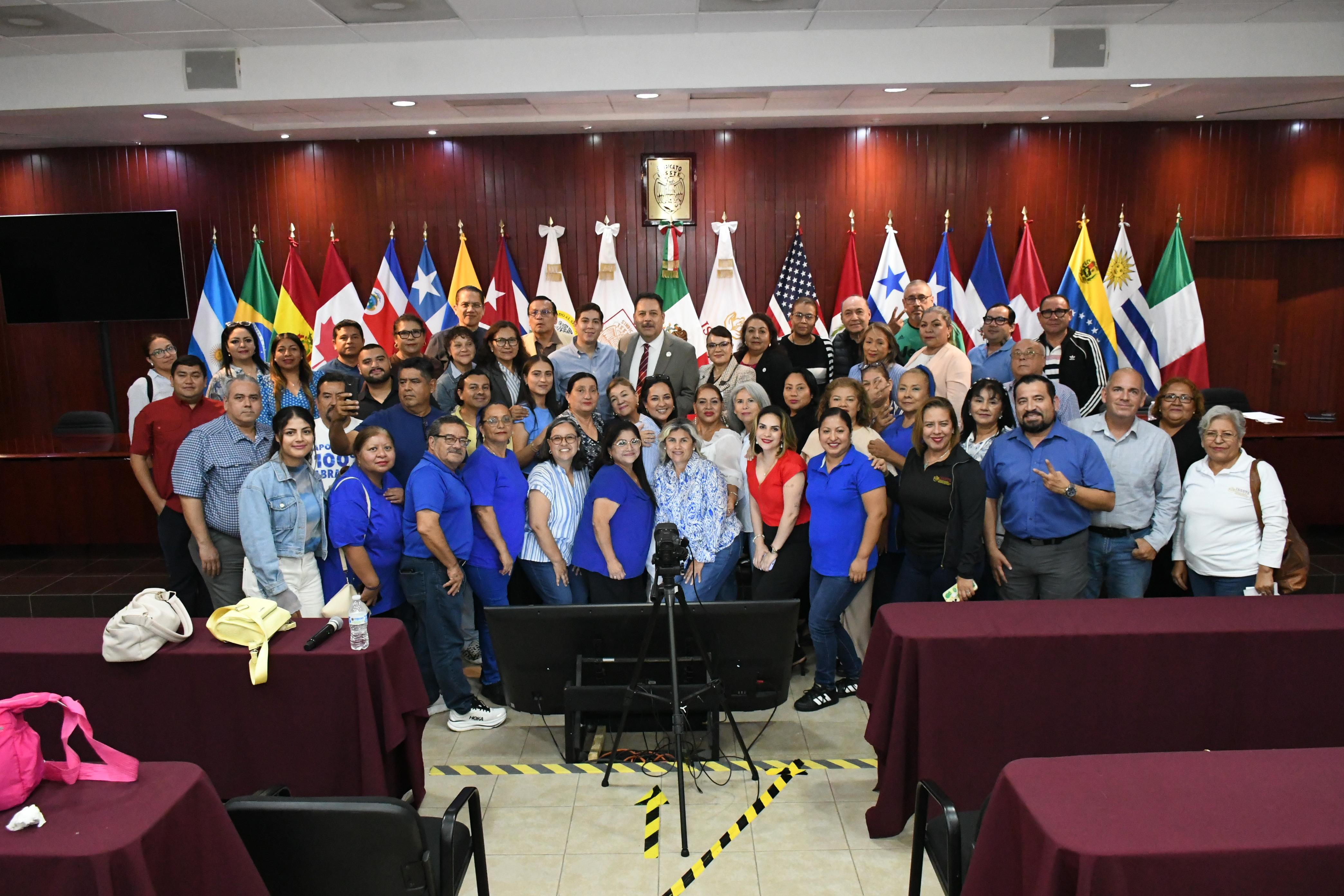Visita compañeros de Tamaulipas, Sección XXXVII